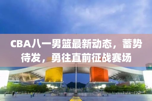CBA八一男籃最新動態(tài)，蓄勢待發(fā)，勇往直前征戰(zhàn)賽場