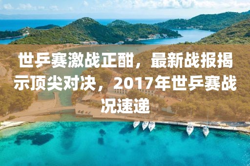 世乒賽激戰(zhàn)正酣，最新戰(zhàn)報(bào)揭示頂尖對(duì)決，2017年世乒賽戰(zhàn)況速遞
