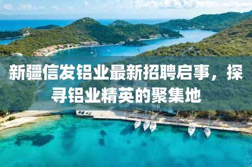 新疆信發(fā)鋁業(yè)最新招聘啟事，探尋鋁業(yè)精英的聚集地