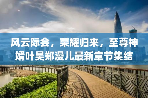 風(fēng)云際會(huì)，榮耀歸來，至尊神婿葉昊鄭漫兒最新章節(jié)集結(jié)