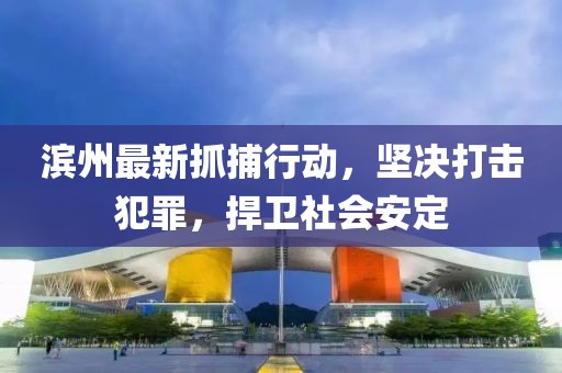 濱州最新抓捕行動，堅決打擊犯罪，捍衛(wèi)社會安定