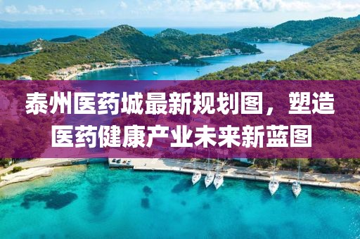 泰州醫(yī)藥城最新規(guī)劃圖，塑造醫(yī)藥健康產(chǎn)業(yè)未來(lái)新藍(lán)圖