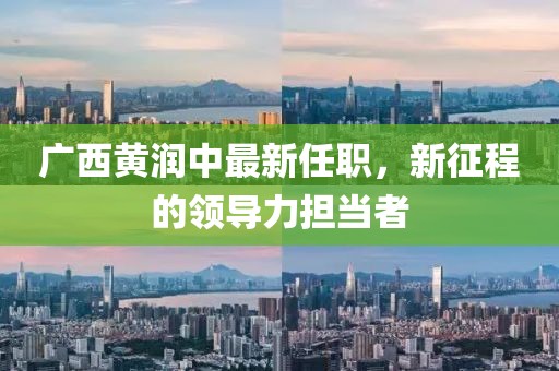 廣西黃潤中最新任職，新征程的領(lǐng)導(dǎo)力擔(dān)當(dāng)者