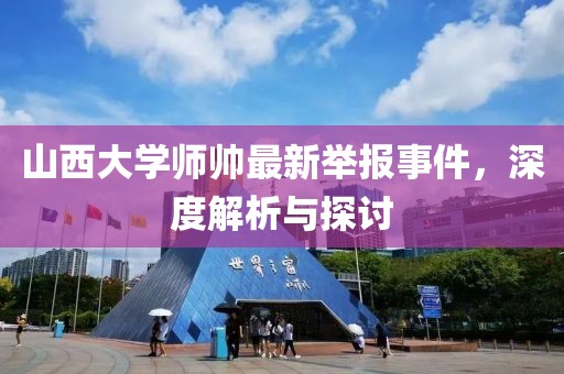 山西大學(xué)師帥最新舉報(bào)事件，深度解析與探討