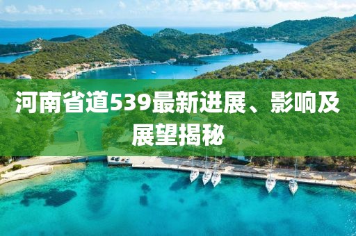 河南省道539最新進展、影響及展望揭秘