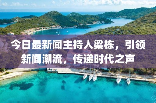 今日最新聞主持人梁棟，引領(lǐng)新聞潮流，傳遞時代之聲